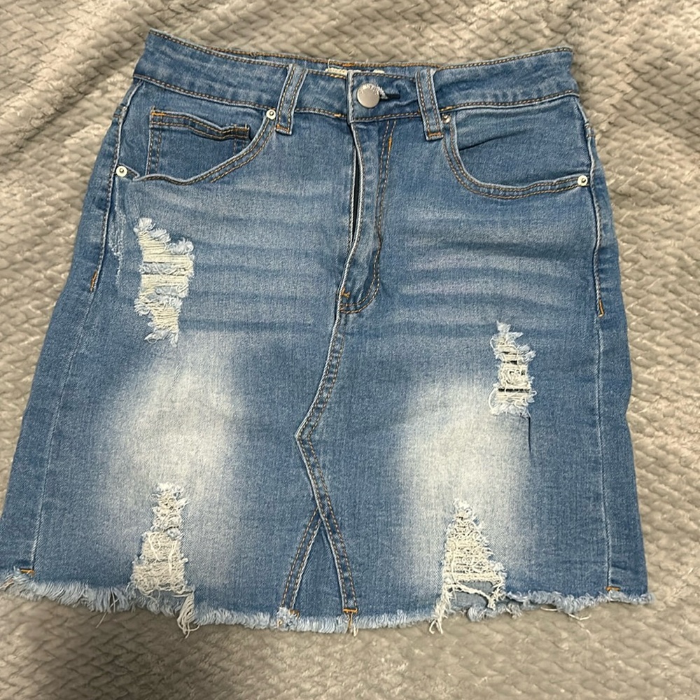 Jean skirt